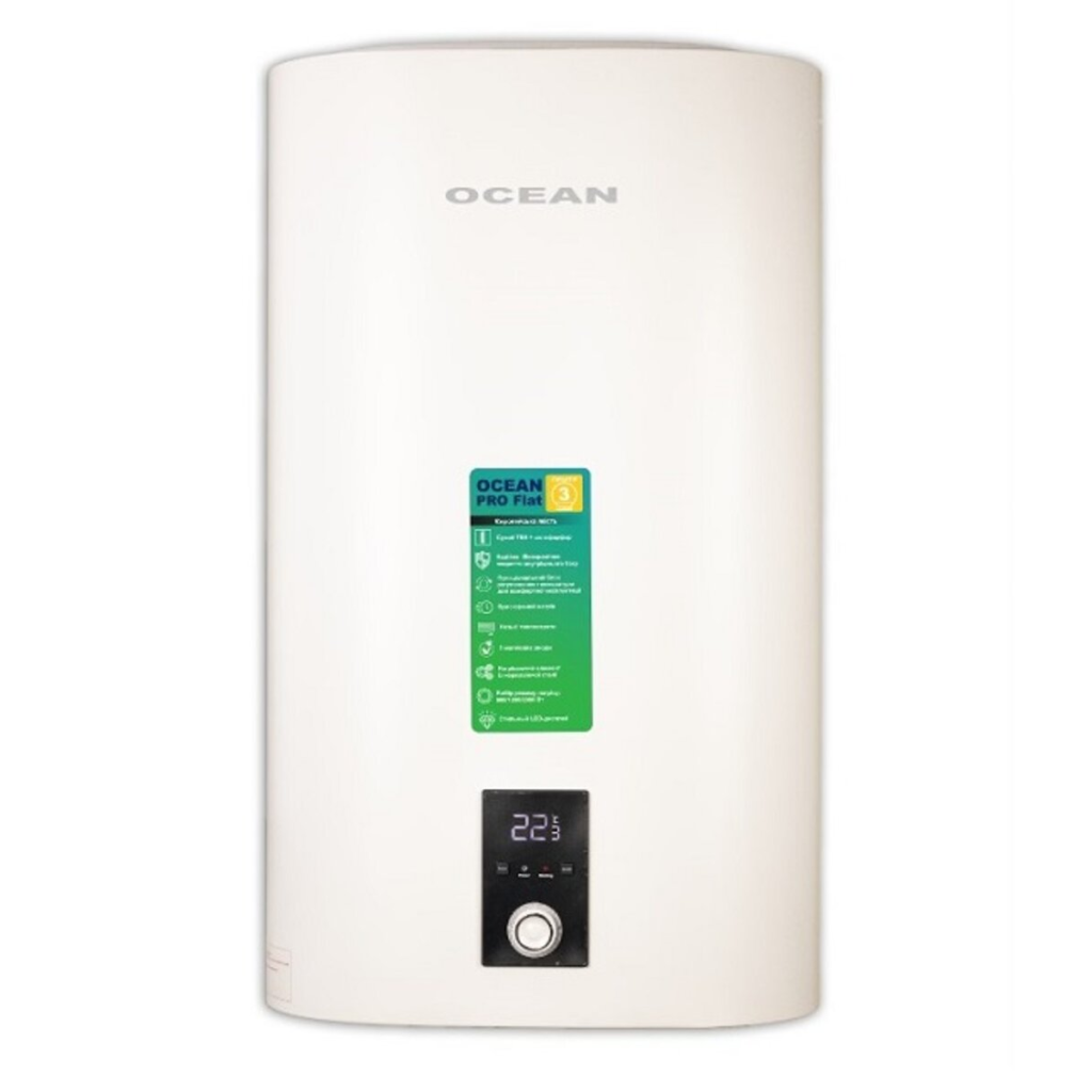 Водонагреватель Ocean Flat RZB50M, ET+DT (50л Digital)