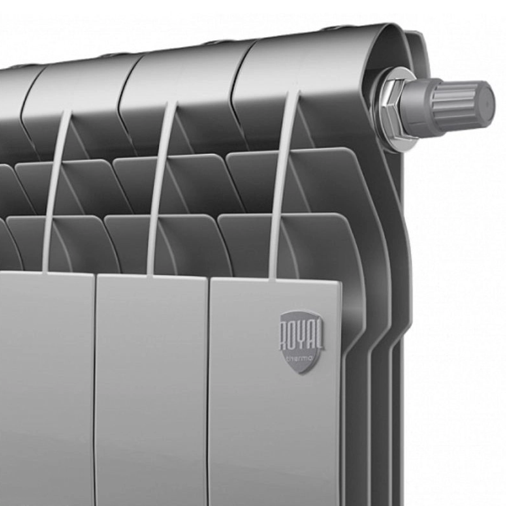 Радиатор Royal Thermo BiLiner 350 Silver Satin VR 10 секций (НС-1346258)
