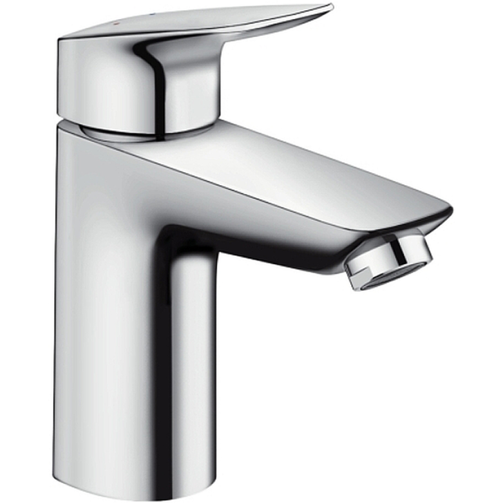 Смеситель-кран для раковины HANSGROHE Logis 100 71100000 с донным клапаном