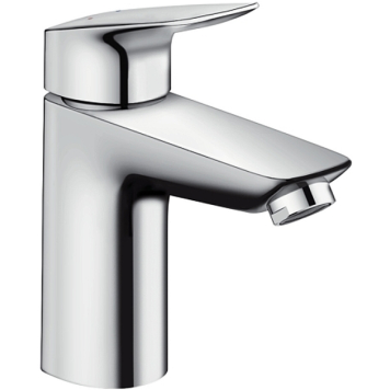 Смеситель-кран для раковины HANSGROHE Logis 100 71100000 с донным клапаном