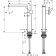 Смеситель-кран для раковины HANSGROHE Tecturis 73070000