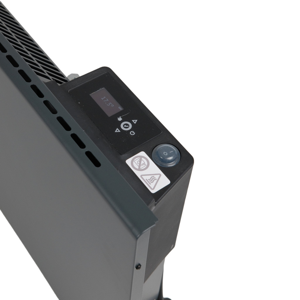 Конвектор Термія ЕВНА-1,0/230С2T(mbp) Wi-Fi антрацит RAL 7016-метал